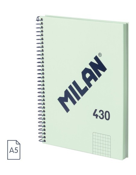 57153E80SNCGR cuaderno y block A5 80 hojas Verde
