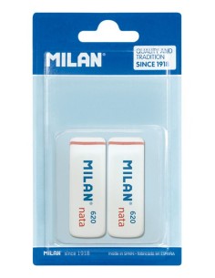 BPM10044 goma Plástico Blanco 2 pieza(s)