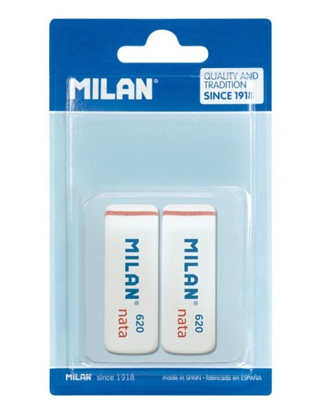 BPM10044 goma Plástico Blanco 2 pieza(s)