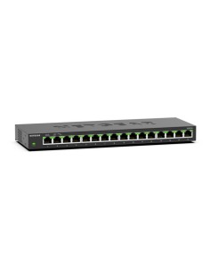 GS316 No administrado L2 Gigabit Ethernet (10/100/1000) Negro