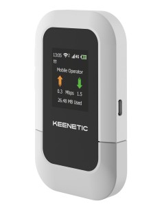 Roamer router inalámbrico Banda única (2,4 GHz) 4G Negro, Gris