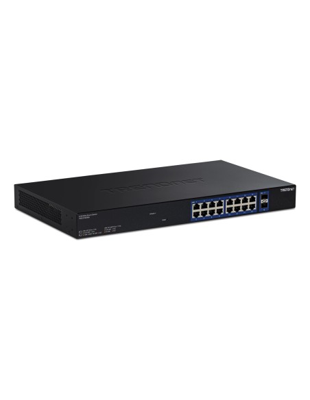 18-PORT MULTI-GIG WEB SMART - Switch Gestionado 2.5G Ethernet (100/1000/2500) 1U Negro