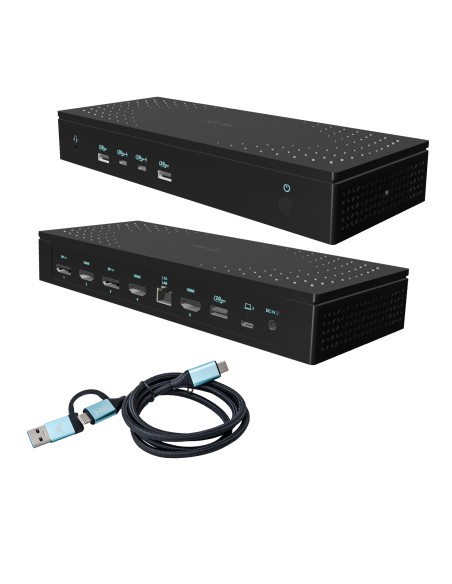 Universal 5x 4K/60Hz Display Docking Station + Power Delivery 100W