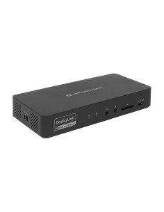 DONN31B base para portátil y replicador de puertos Alámbrico USB 3.2 Gen 2 (3.1 Gen 2) Type-C Negro