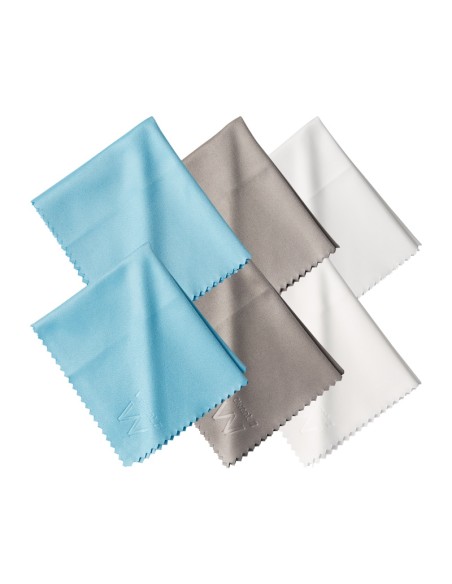 EW5635 trapo para limpiar Microfibra Azul, Gris, Blanco 6 pieza(s)