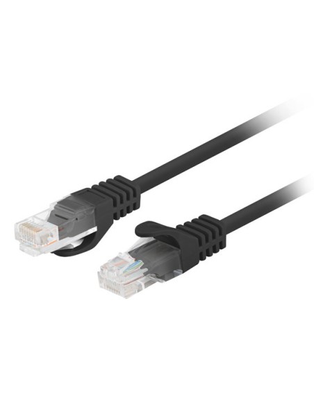 PCU6-20CC-0025-BK cable de red Negro 0,25 m Cat6 U/UTP (UTP)