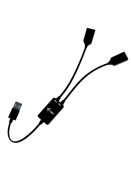 USB-A Cable HUB 2 port (2x USB-A)