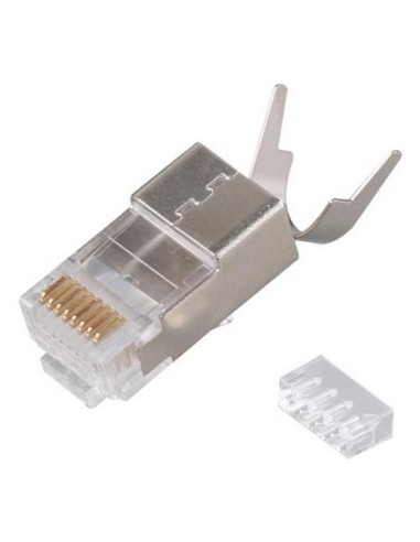 121148 conector RJ45 Plata