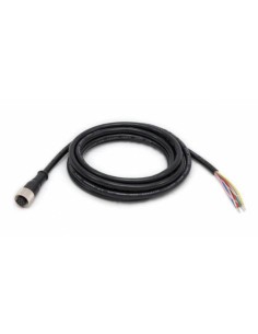 CBL-PWR00500-M1200 cable de transmisión Negro 5 m M12