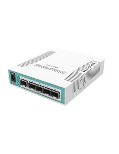 CRS106-1C-5S switch Gigabit Ethernet (10/100/1000) Energía sobre Ethernet (PoE) Blanco