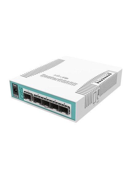 CRS106-1C-5S switch Gigabit Ethernet (10/100/1000) Energía sobre Ethernet (PoE) Blanco