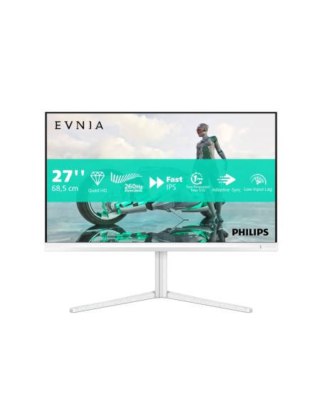 27M2N3501PA/00 pantalla para PC 68,6 cm (27") 2560 x 1440 Pixeles Quad HD LCD Blanco