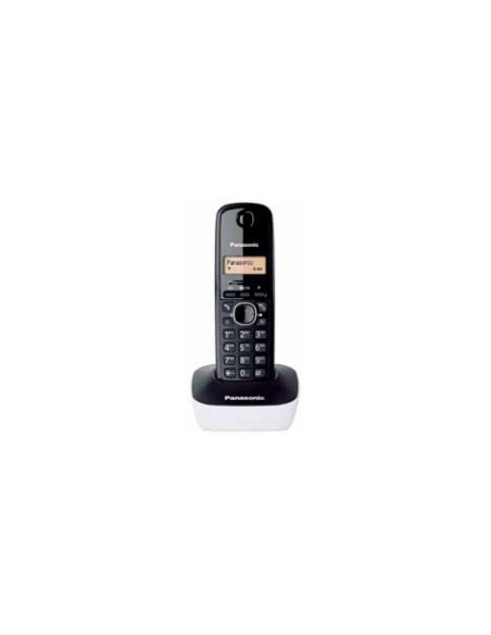 KX-TG1611 Teléfono DECT Identificador de llamadas Negro, Blanco