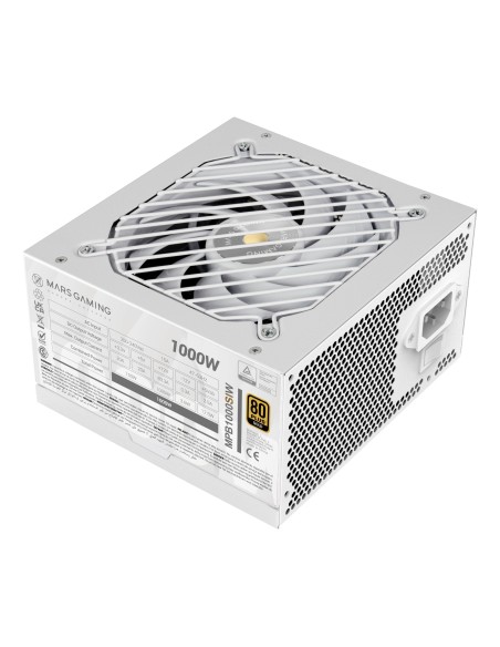 MPB1000SIW unidad de fuente de alimentación 1000 W 24-pin ATX ATX Blanco