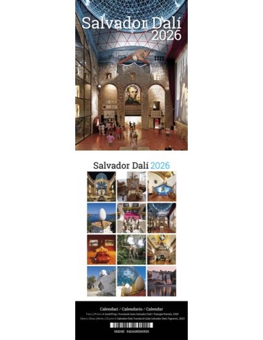 Cal 2026 ST Mini 9x12 cm Dali
