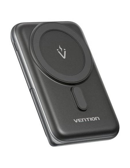 POWERBANK 10000 MAH VENTION FHNB0 20W WIRELESS NEGRA