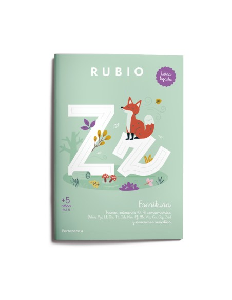 Escritura con letra ligada 5 anos Vol 1