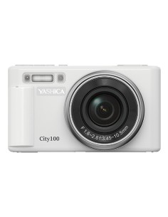 City 100 Cámara compacta 72 MP CMOS Plata, Blanco