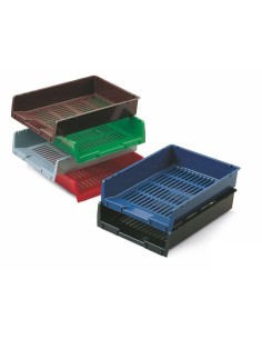 90-04 bandeja de escritorio/organizador Poliestireno Verde