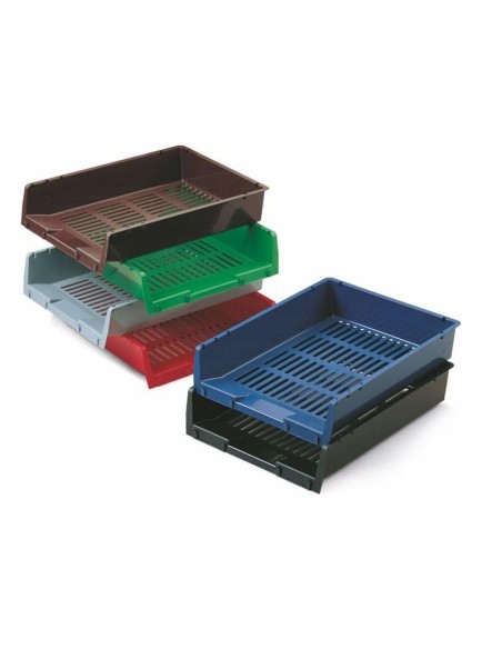 90-04 bandeja de escritorio/organizador Poliestireno Verde