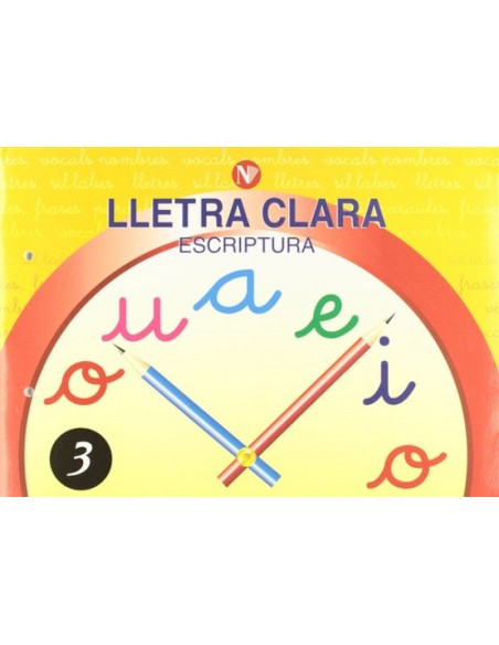 Lletra clara escriptura 3 Educacio Primaria