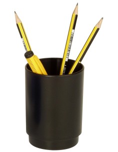 ARCHIVO 2000 PORTALÁPICES REDONDO ARCHIVO 2000 85X90 MM NEGRO