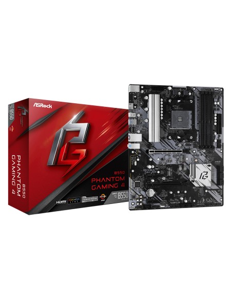 B550 Phantom Gaming 4 AMD B550 Zócalo AM4 ATX