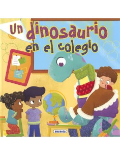 Un dinosaurio en el colegio