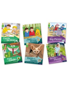 Oxford Reading Tree Explore with Biff Chip and Kipper Level 2 Mixed Pack of 6