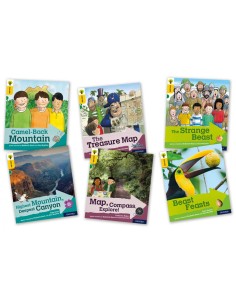 Oxford Reading Tree Explore with Biff Chip and Kipper Level 5 Mixed Pack of 6