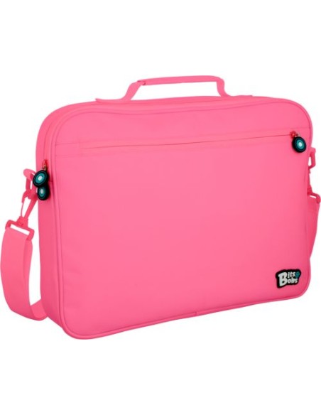 BANDOLERA BITS ampBOBS COLOR ROSA 38X28X6 CM