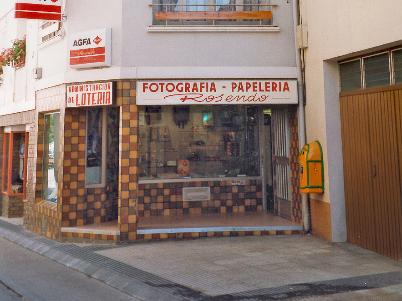 La tienda de Rosendo en los años 80