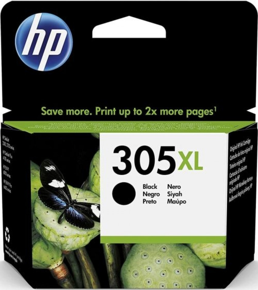 CARTUCHO TINTA ORIGINAL HP 305XL NEGRO 3YM62AE