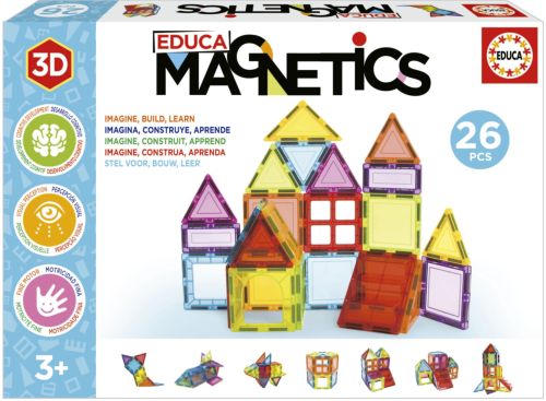 JUEGO 26 PIEZAS EDUCA MAGNETICS