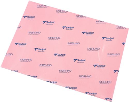 [S0718107] BOLSA 25+1 HOJAS PAPEL SEDA SADIPAL 50X75CM ROSA