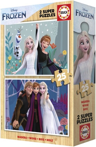 PUZZLE 2X25 PIEZZAS FROZEN
