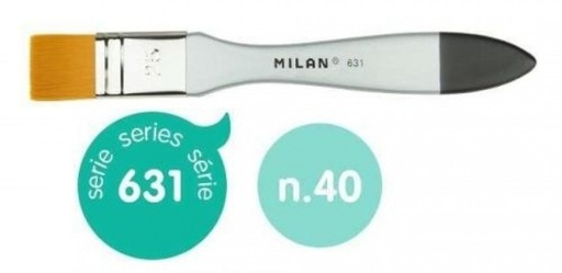 PINCEL PALETINA SINTETICO Nº 40 SERIE 631 MANGO CORTO