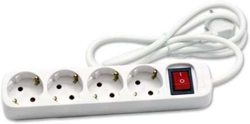 REGLETA MULTIPLE CEGASA 4 TOMAS 1,4M DE CABLE