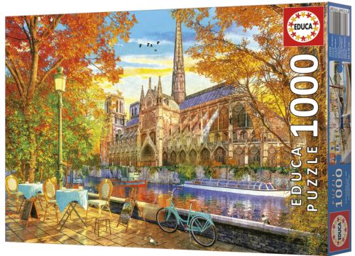 PUZZLE 1000 PIEZAS OTOÑO EN NOTRE DAME