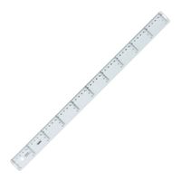 C/20 regla 50 cm. safta