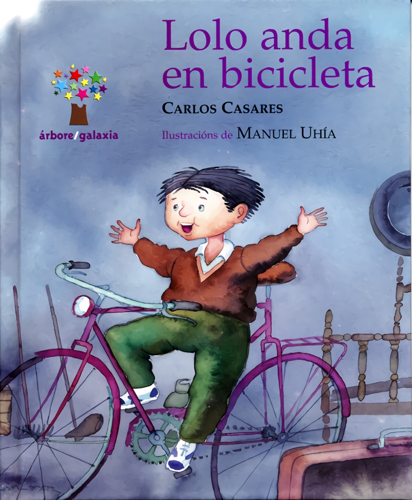 Lolo anda en bicicleta
