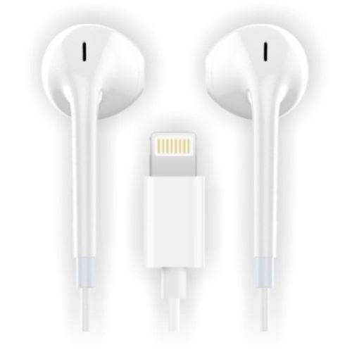 [TEC1201] AURICULARES HIP BLANCOS LIGHTNING COMPATIBLES CON APPLE