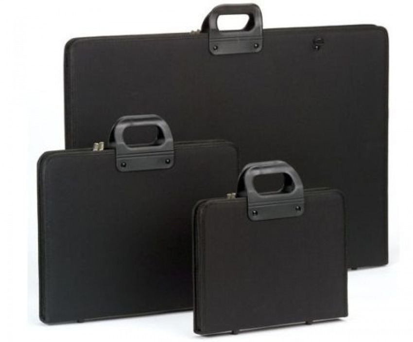 CARPETA DIBUJO NYLON A3 MICHEL NEGRO