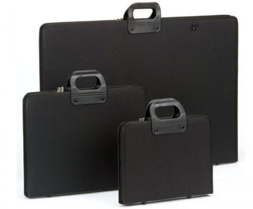 CARPETA DIBUJO NYLON A3 MICHEL NEGRO