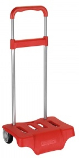 Carro portamochilas plegable 605 rojo safta