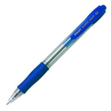 C/12 BOLIGRAFO SUPERGRIP AZUL PUNTA 1,0MM