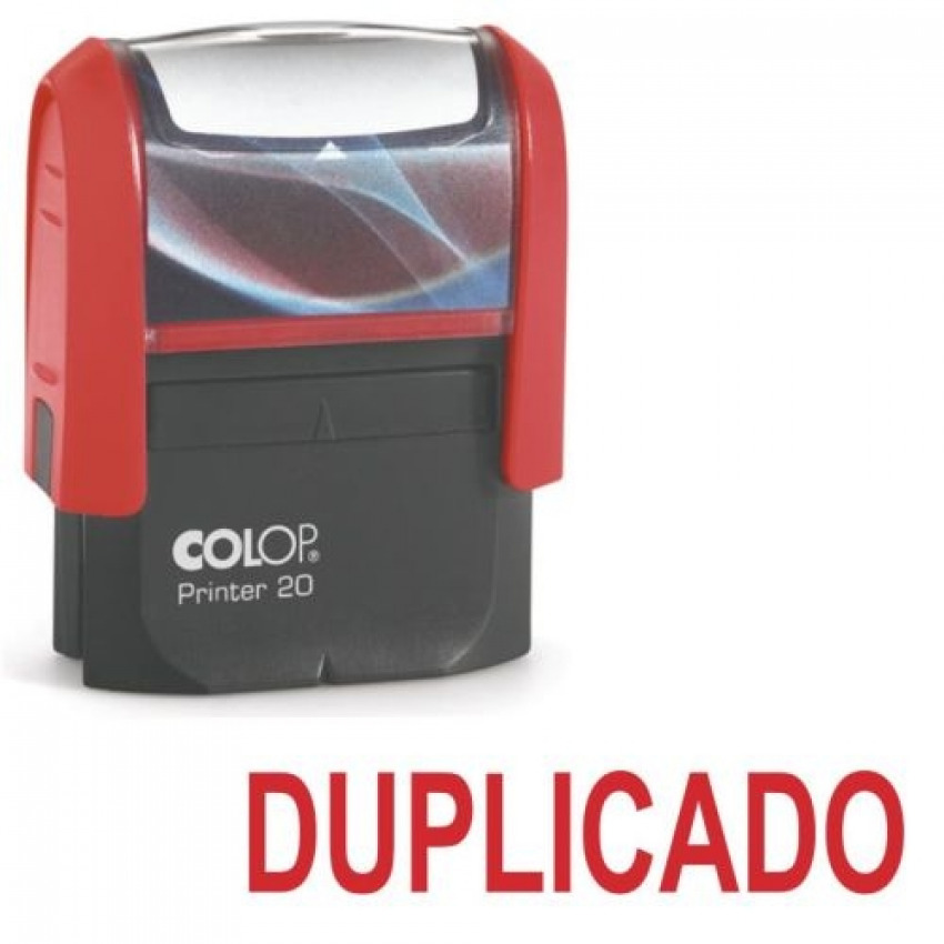 SELLO PRINTER 20 TEXTO DUPLICADO
