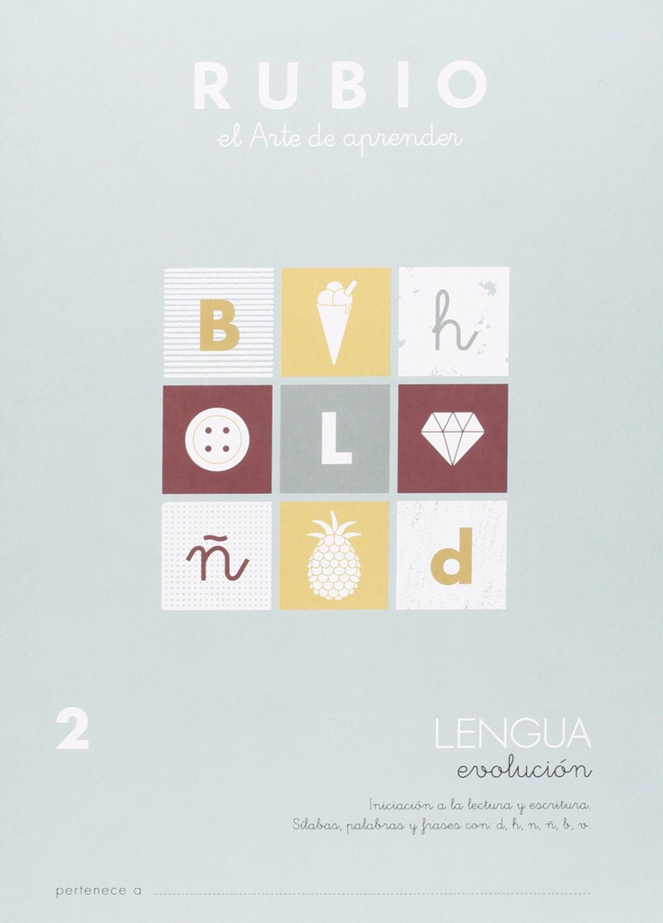 CUADERNO RUBIO A4 LENGUA EVOLUCION 2 - Pack de 10 unidades
