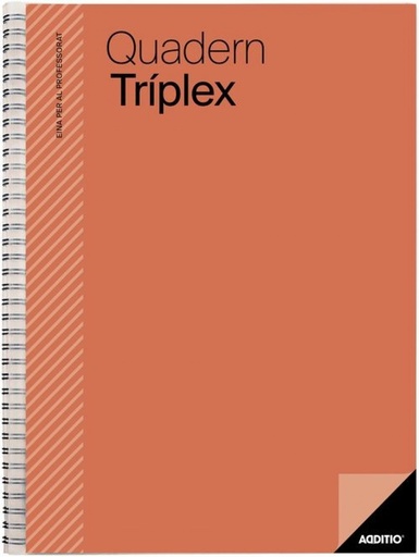 (CAT).QUADERN TRIPLEX ASORTITS