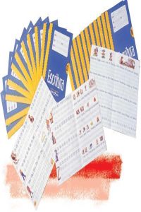 Cuaderno escritura 10 lamela